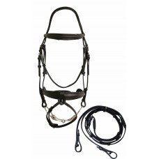 ST. GEORGE DRESSAGE BRIDLE WITH REINS