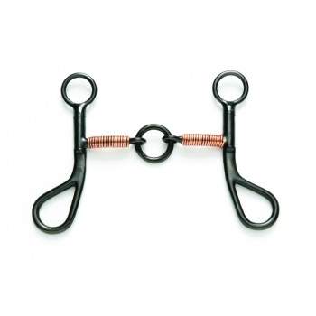 BLACK STEEL LIFESAVER BIT with COPPER WRAPPED, 5 INCH