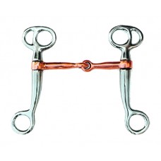 COPPER MOUTH SNAFFLE BIT, 5 INCH