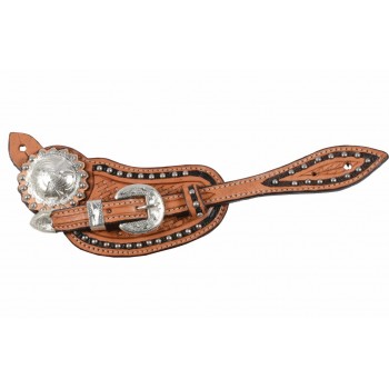 SIERRA DOTS & SILVER SPUR STRAP