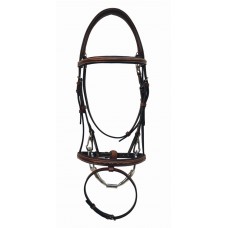 PARAGON PERFORMANCE VENICE QUICK CHANGE FANCY STITCHED BRIDLE WITH LACED REINS