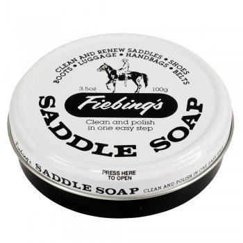 FIEBINGS WHITE SADDLE SOAP, 100 GM