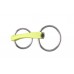 METALAB FLEXI GREEN SOFT MULLEN LOOSE RING SNAFFLE, 135 MM