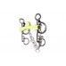 METALAB FLEXI GREEN SOFT PORT PELHAM BIT WITH 5 CM CHEEKS, 130 MM
