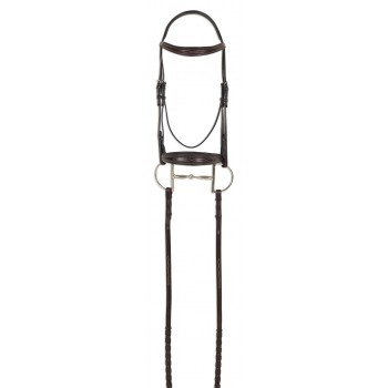 PESSOA PRO FANCY STITCHED TAPERED BRIDLE
