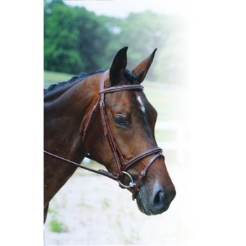 HDR ADVANTAGE LINED EVENT BRIDLE with RUBBER GRIP REINS