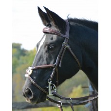HDR PRO STREES FREE FANCY STITCHED FIGURE 8 BRIDLE