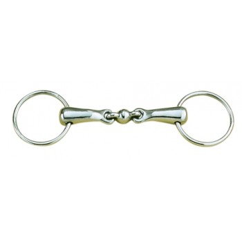 CAVALIER JOINTED BERRY LOOSE RING SNAFFLE BIT