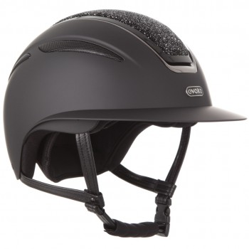 evoke CALLISTO WIDE PEAK CRYSTAL HELMET