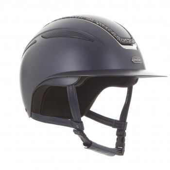 evoke CALLISTO WIDE PEAK CRYSTAL FRAME HELMET