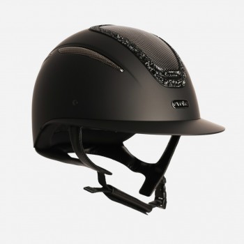 evoke ELARA WIDE PEAK CRYSTAL FRAME HELMET