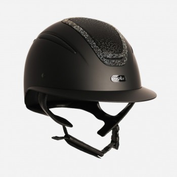 evoke ELARA WIDE PEAK CRYSTAL FRAME HELMET