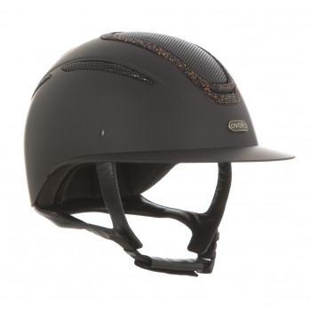 evoke ELARA WIDE PEAK CRYSTAL FRAME HELMET