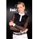 FAIR PLAY CECILE ROSEGOLD LONG SLEEVE COMPETITION SHOW SHIRT