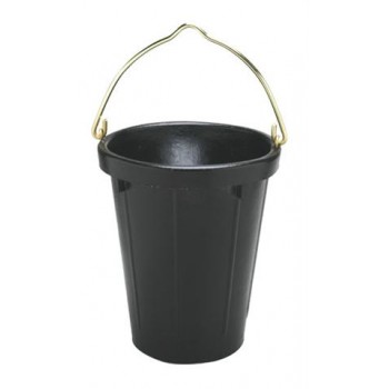 FORTEX HEAVY DUTY RUBBER TANKER PAIL WITH BRASS FITTINGS 9.46 LITRE