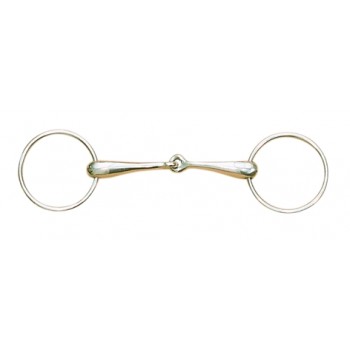 CAVALIER THICK HOLLOW MOUTH LOOSE RING BIT