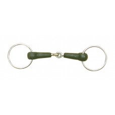 CAVALIER LOOSE RING SNAFFLE RUBBER MOUTH BIT