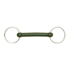 CAVALIER RUBBER MOUTH DOGBONE LOOSE RING BIT