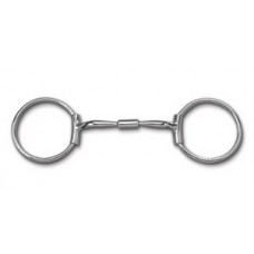 MYLER C SLEEVE RING with SWEET IRON COMFORT SNAFFLE WIDE BARREL, (MB02), 5 INCH