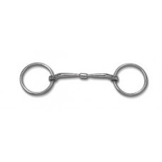 MYLER LOOSE RING WITH STAINLESS STEEL COMFORT SNAFFLE, (MB01), 5 INCH