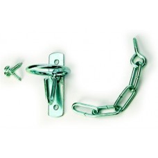 NICKEL PLATED GATE LATCH with CHAIN