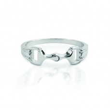 KELLY HERD STERLING SILVER BIT RING