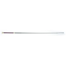 PICADOR DRESSAGE WHIP with BRASS PLATED END CAP & LEATHER GRIP 45 inch (113 cm)