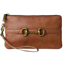 AWST INTL SNAFFLE BIT CLUTCH BAG