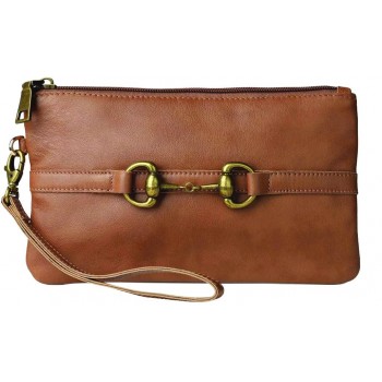 AWST INTL SNAFFLE BIT CLUTCH BAG AWST INTL SNAFFLE BIT CLUTCH BAG