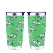 AWST INTL 20 OZ STAINLESS STEEL TUMBLER - LILA TOILE