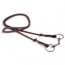 EQUIPE LEATHER REINS WITH NON-SLIP RUBBER UNDERSIDE