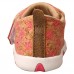 TWISTED X INFANT DRIVING MOC, TAN/PINK