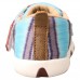 TWISTED X INFANT HOOEY DRIVING MOC, BLUE MULTI
