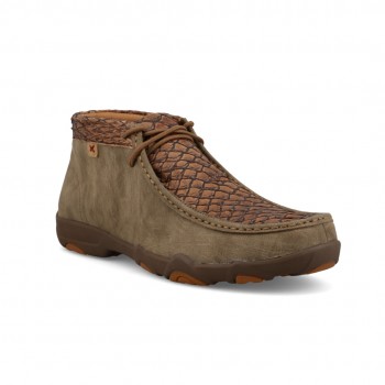 TWISTED X MEN'S ULTRALITE X CHUKKA, DARK TAN & SHITAKE (ALL SIZES SPECIAL ORDER) TWISTED X MEN'S ULTRALITE X CHUKKA, DARK TAN & SHITAKE (ALL SIZES SPECIAL ORDER)