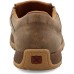 TWISTED X MENS CELLSTRETCH SLIP-ON DRIVING MOC, D TOE, BROWN