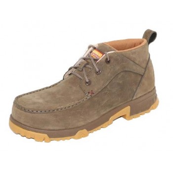 TWISTED X MEN'S SAFETY WORK CHUKKA, SHITAKE