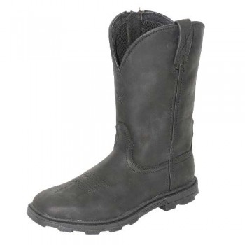 TWISTED X LADIES ULTRALITE X BOOT, 10", BLACK